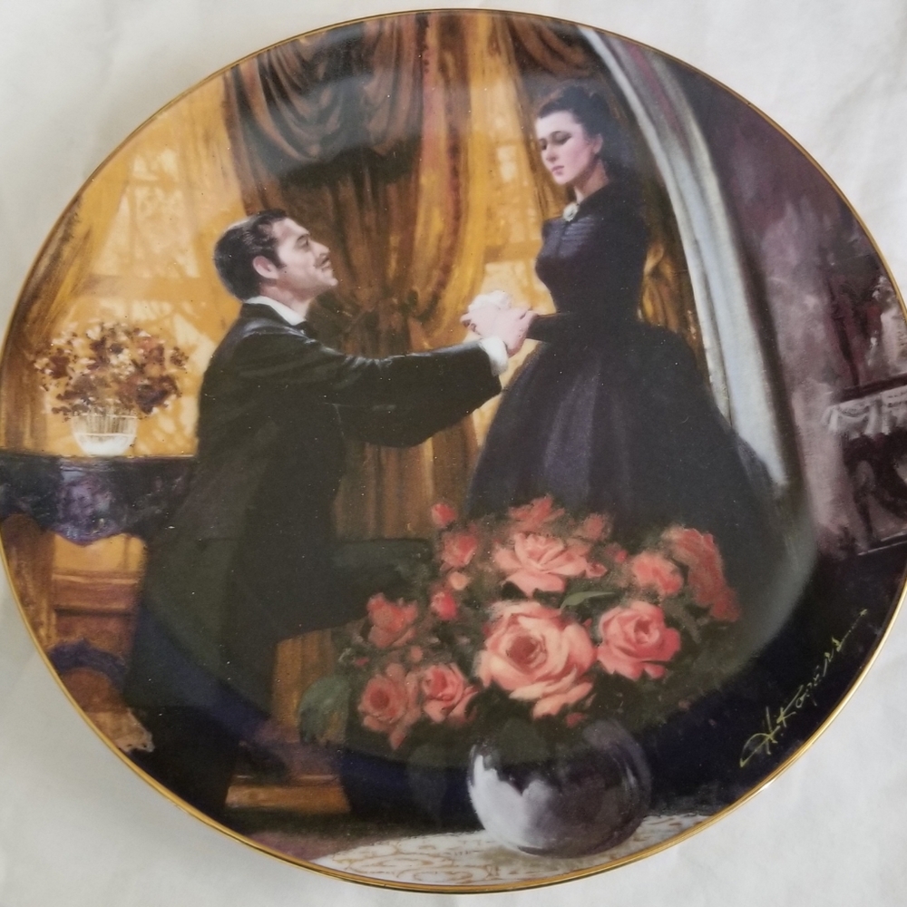 Gone with the Wind Anniversary Series Plate
